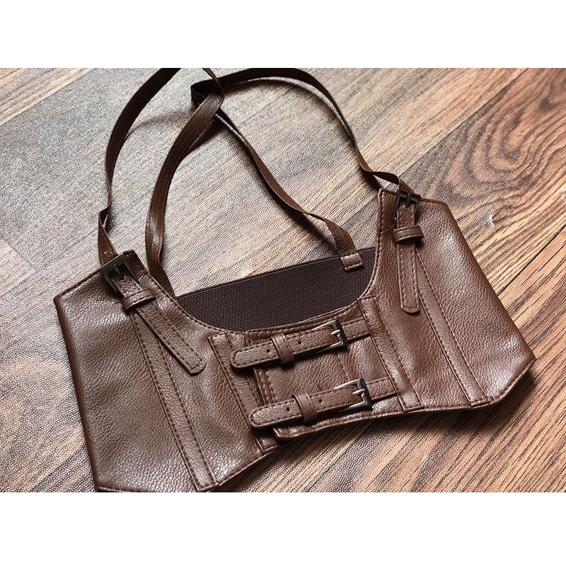 Original Design Holy Waist Cincher Dark Lolita Adjustable Strap Waist Cincher