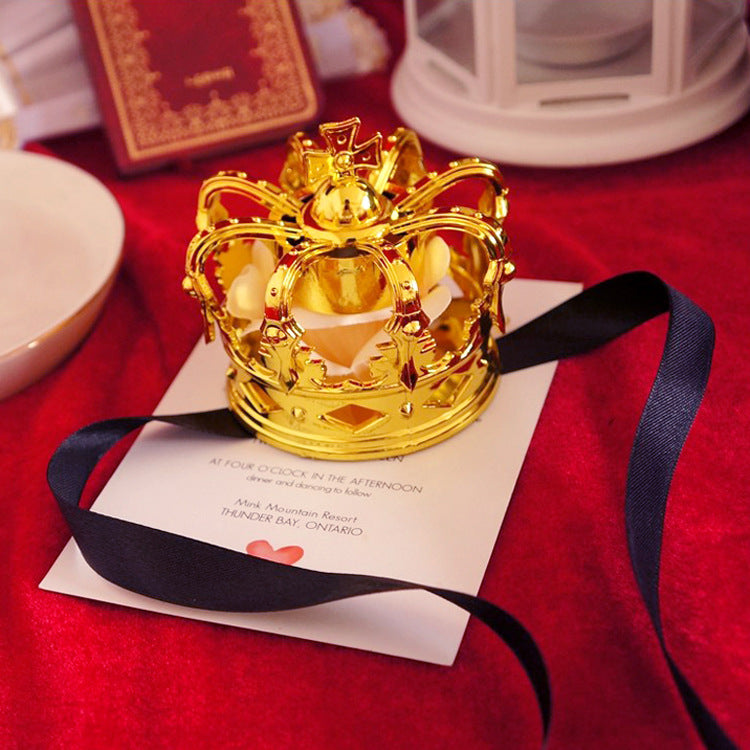 Lolita Tiara King Queen Coronation Gold Silver Rose Cute Lolita COS Crown Tiara