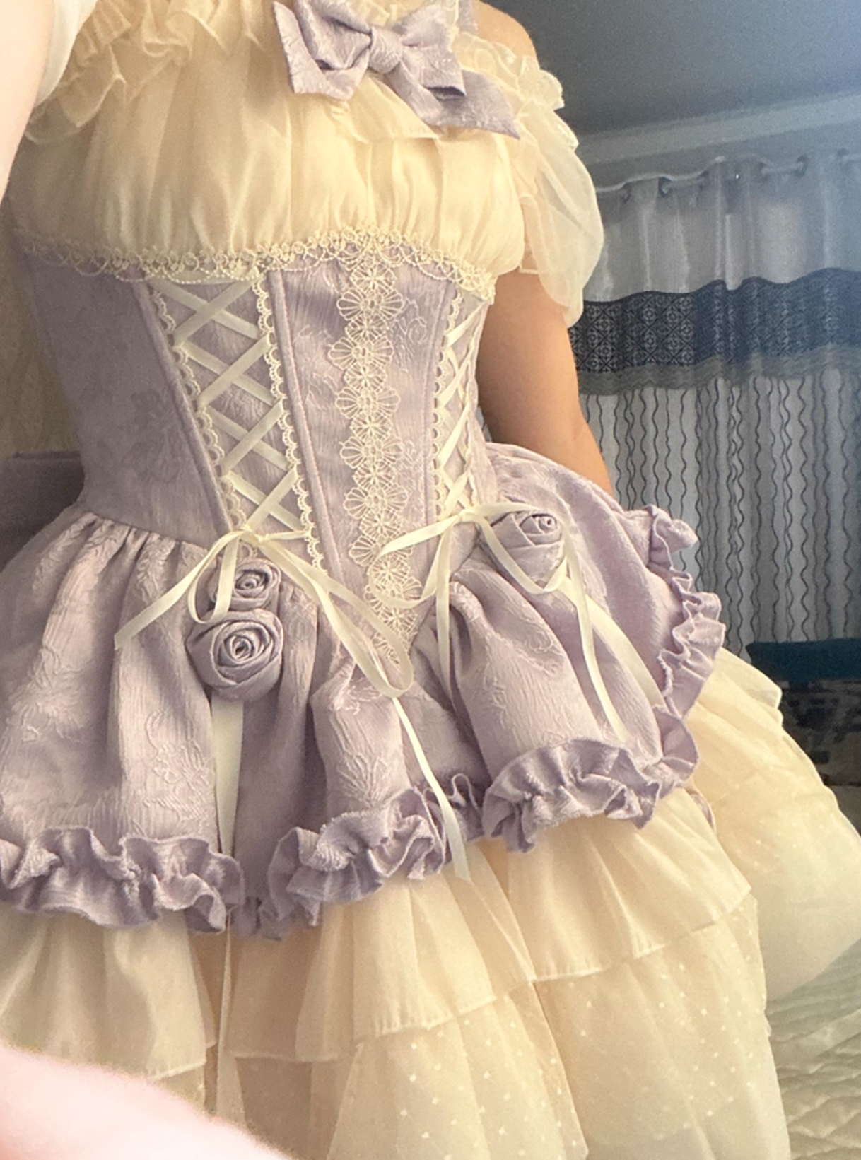 ZhiJinYuan - Time Waltz3 - Sweet Lolita Short Dress Ballet Style JSK