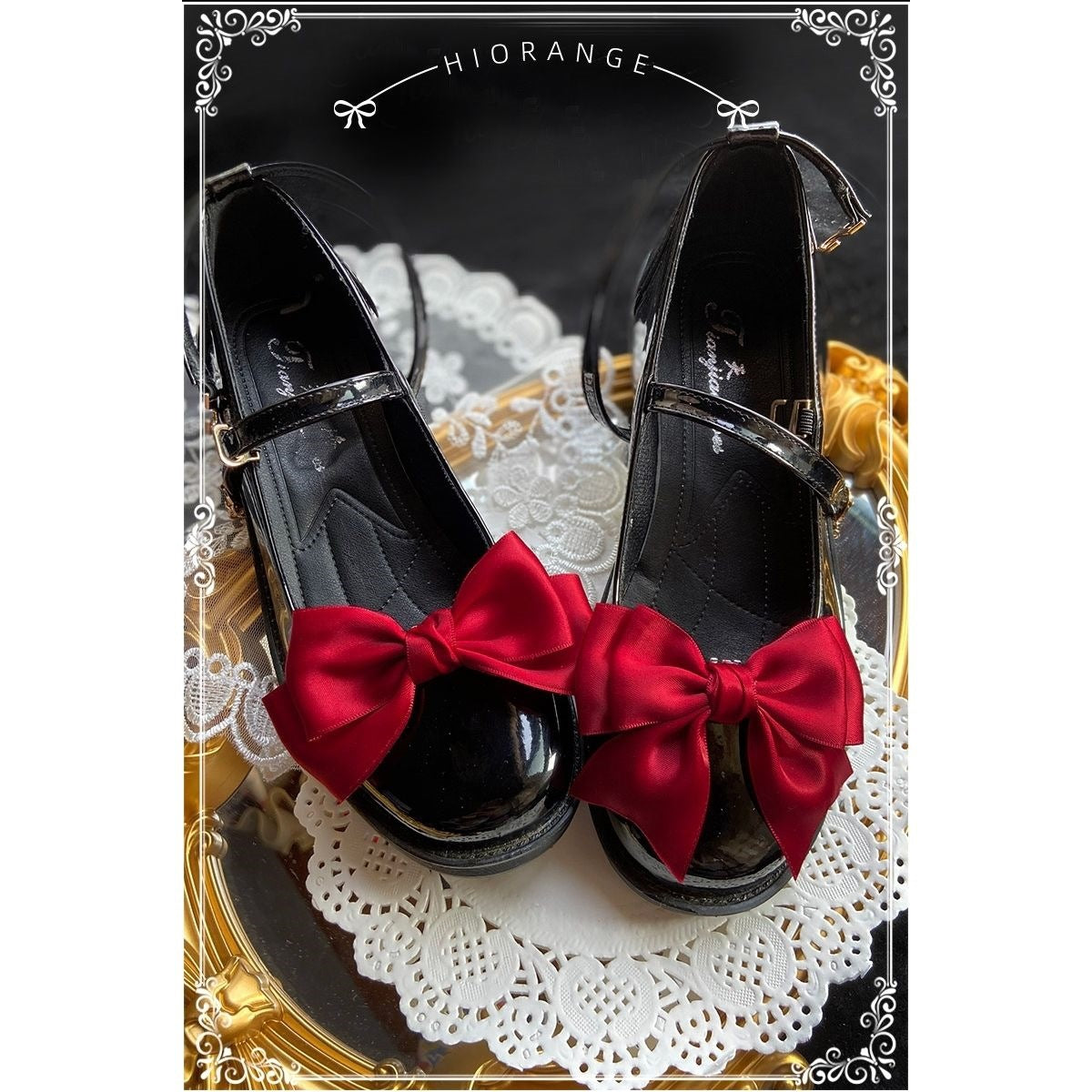 Sweet and Cute Girl Multi-color Lolita Shoe Clips Versatile Bow Shoe Buckles JK Basic Shoe Flowers