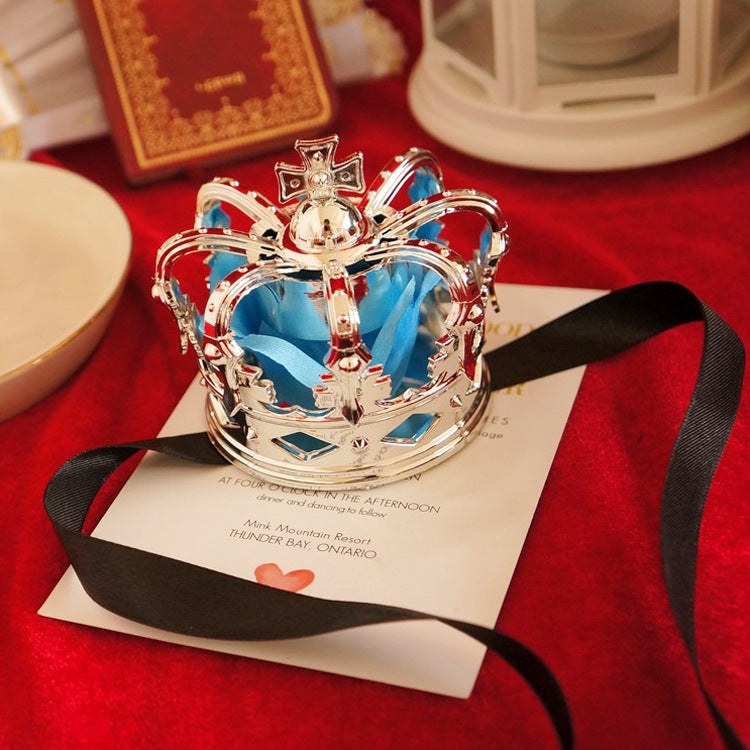 Lolita Tiara King Queen Coronation Gold Silver Rose Cute Lolita COS Crown Tiara