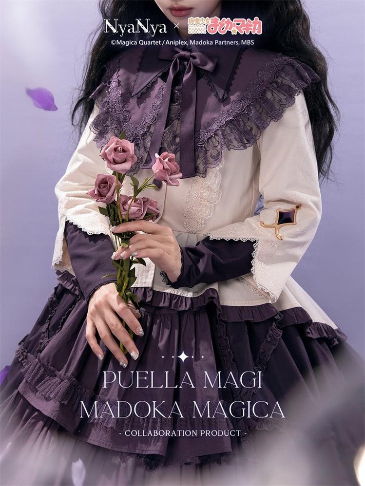 NyaNya - IP Collab Lolita Dress Madoka Kaname Homura Akemi Lolita OP dress