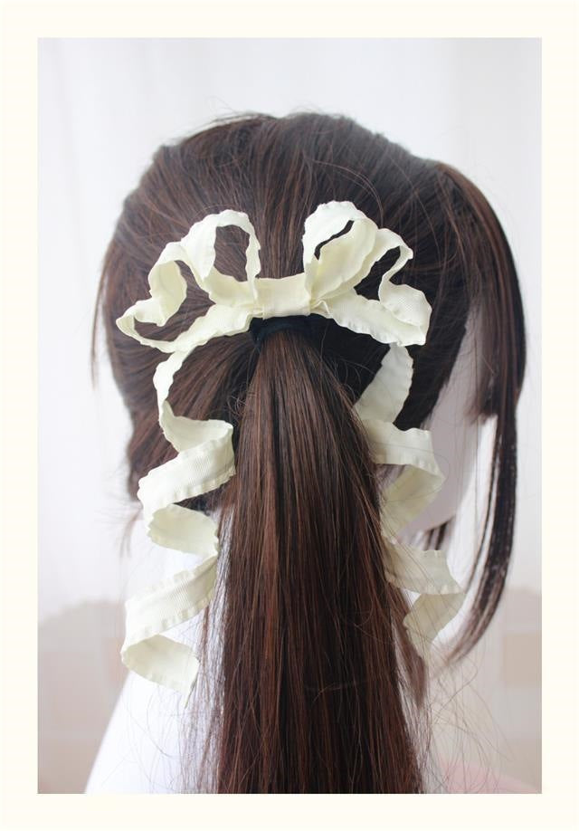 Original Handmade Double Ponytail Twist Hair Clip Lolita Girl Sweet Pair Clip Japanese Anime Cosplay Styling Hair Accessory