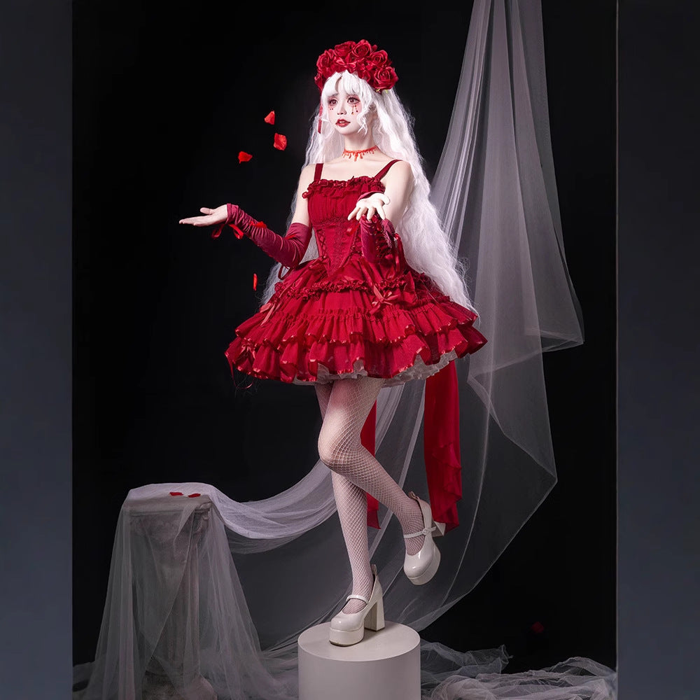 ZhiJinYuan - Time Waltz - Sweet Lolita Short Dress Ballet Style JSK