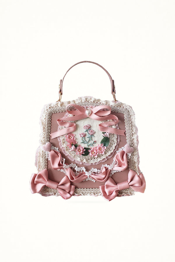Lolita - Sweet Lolita Floral Lace Bag - Individually Selectable