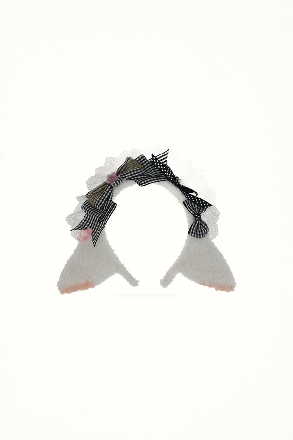 Pastoral Sheep Ear Hair Accessory - Headwear