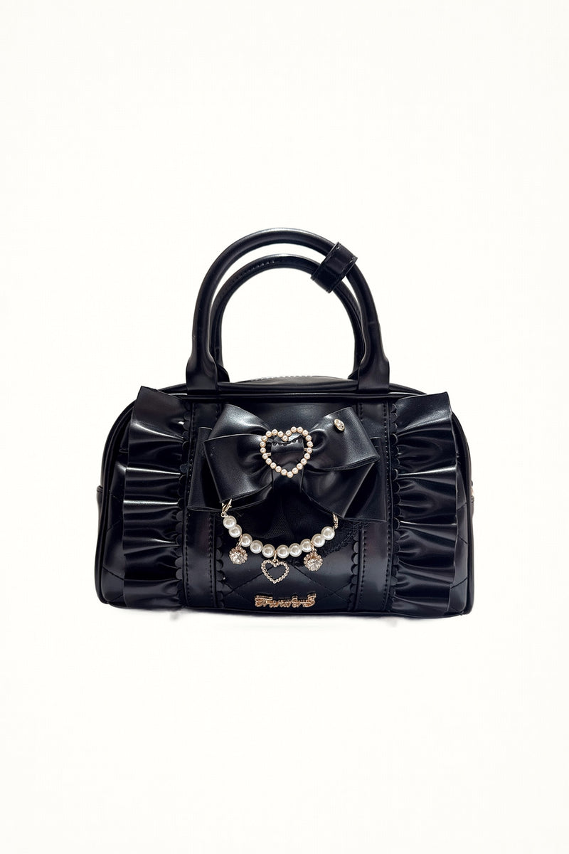 Lolita Collection - Showa Moonlight - Medium lace-style 2-way Boston