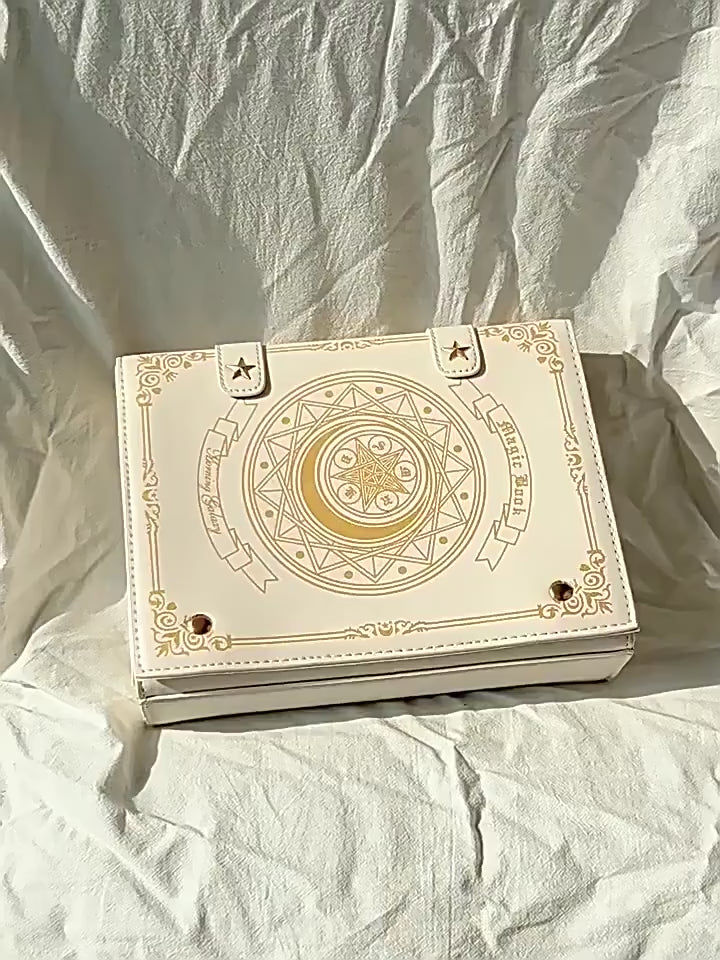 The Star-Moon Grimoire - Sweet Lolita Crossbody Clamshell bag