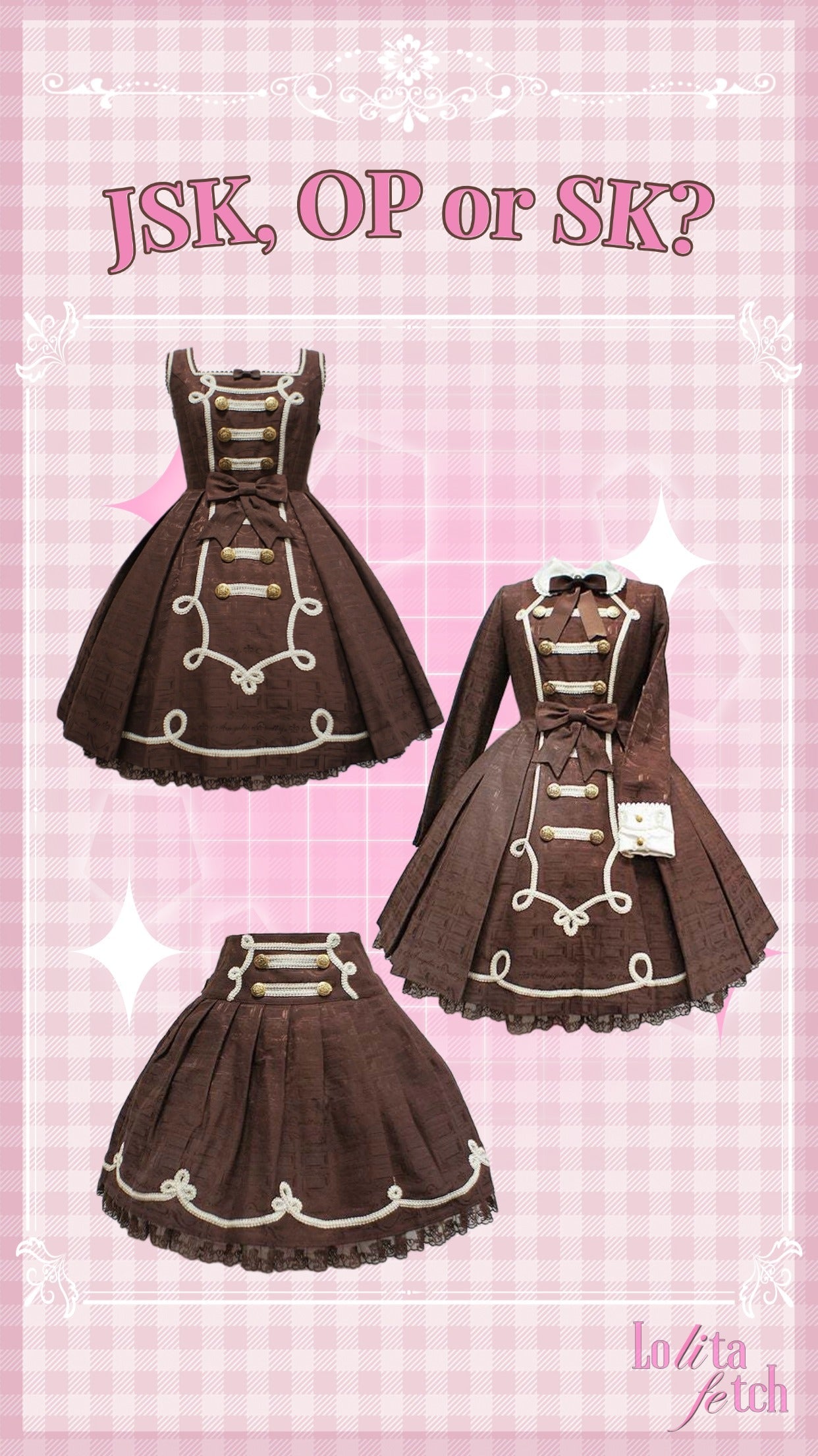 Different Types of Skirts: JSK, OP & SK Explained