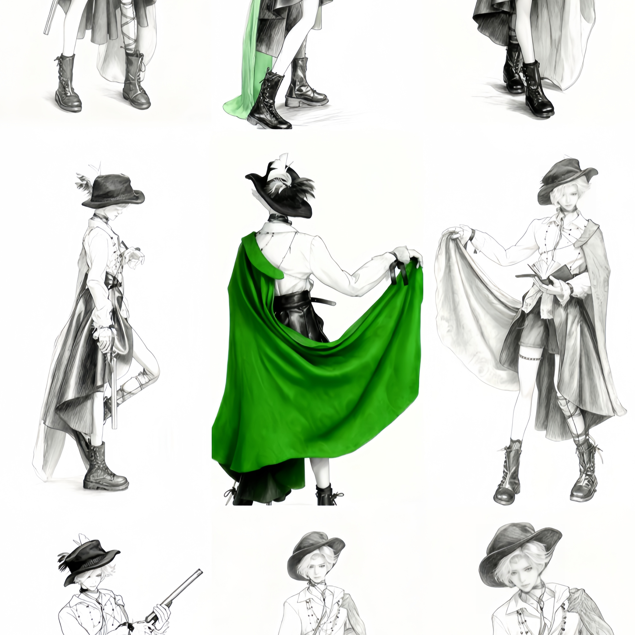 Ouji Lolita Posing Guide | How to Pose for Elegant Ouji Coords