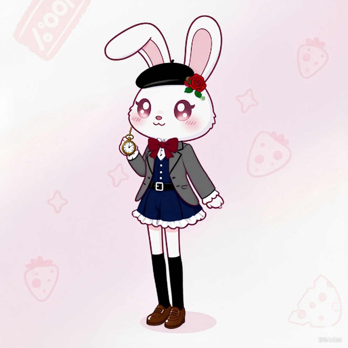 Gothic Ouji coordinate with tailored prince-style layers