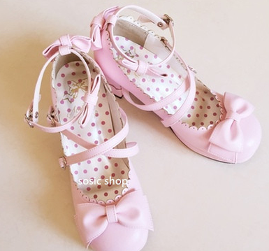 Sosic - Sweet Lolita High Heel Handmade - Shoes Shoes