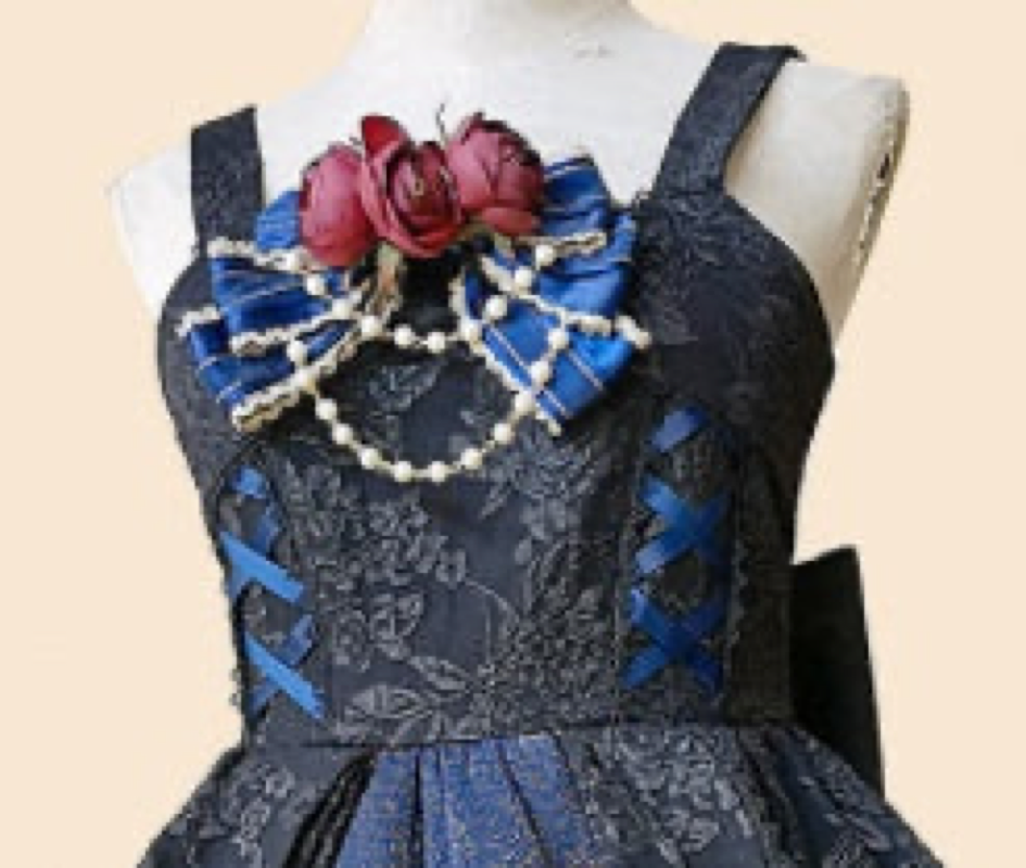 High-resolution variant image 1 for Infanta - Singer - Lolita Plain Color JSK Dress