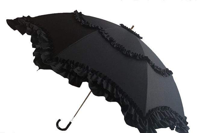 Whale Island - Classic Lolita Parasol - Two-Folded Umbrella for Daily Use Parasol