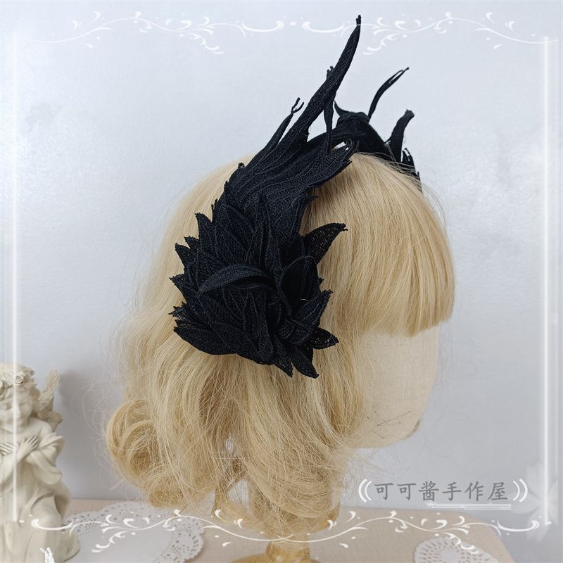 Styleable Angel Wings Side Clip Demon Wings Lolita Photo Shooting Catwalk Cosplay Hair Accessories Comic Exhibition