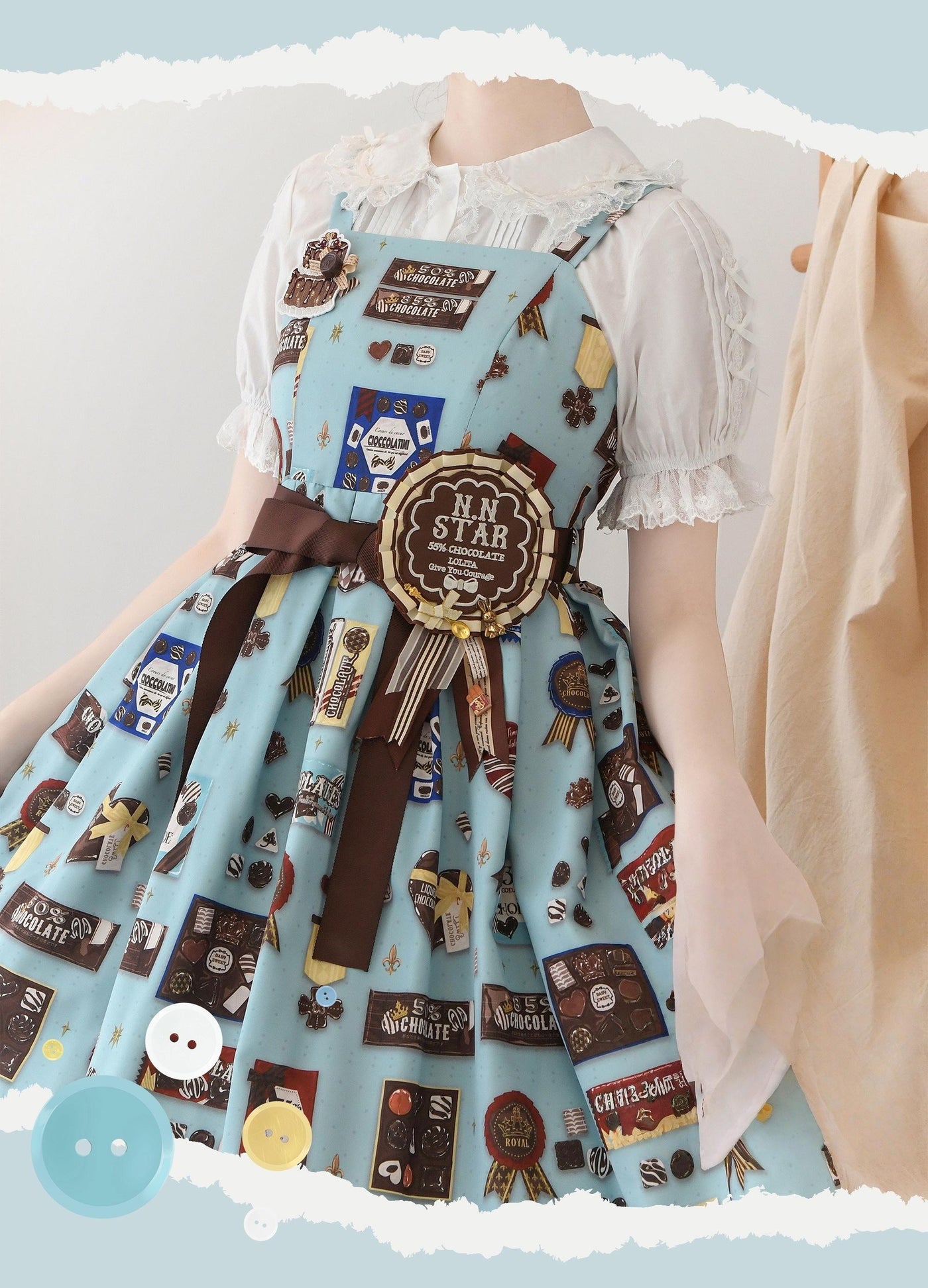 DMFS Lolita - Lanxin Shirt - Cotton Sweet Lolita Lace Blouse