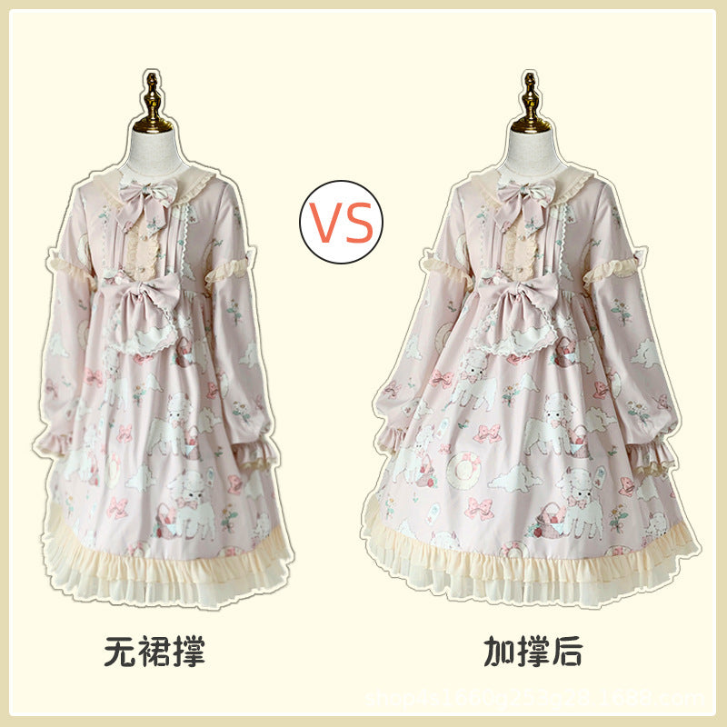 Luxurious Silk Fishbone Petticoat – Adjustable Crinoline