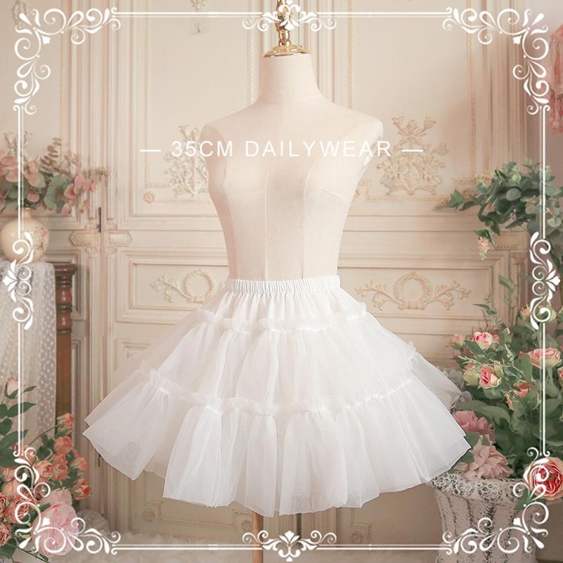 Aurora&Ariel - Short A-Line Petticoat Collection - 13.8 in Lolita Petticoat with five volume levels - product detail 3