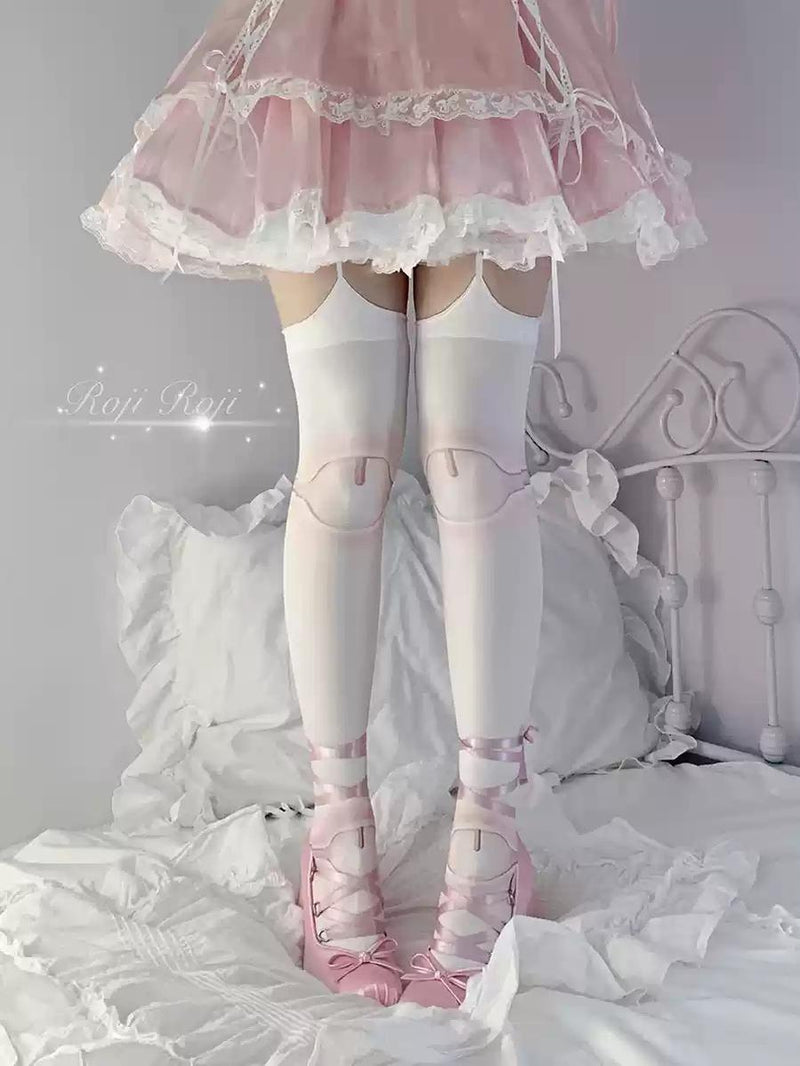 Roji Roji Sweet Lolita Pantyhose Socks