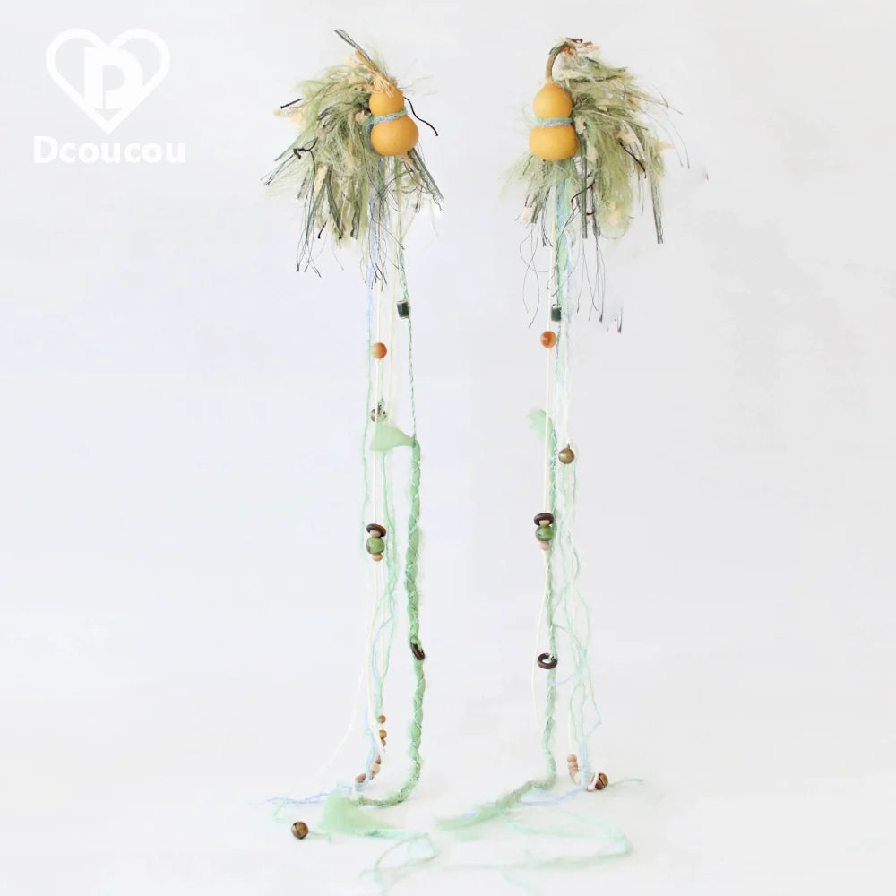 Dcoucou - Herbalist Girl - 70cm Vintage Hime-style Lolita Double Ponyt