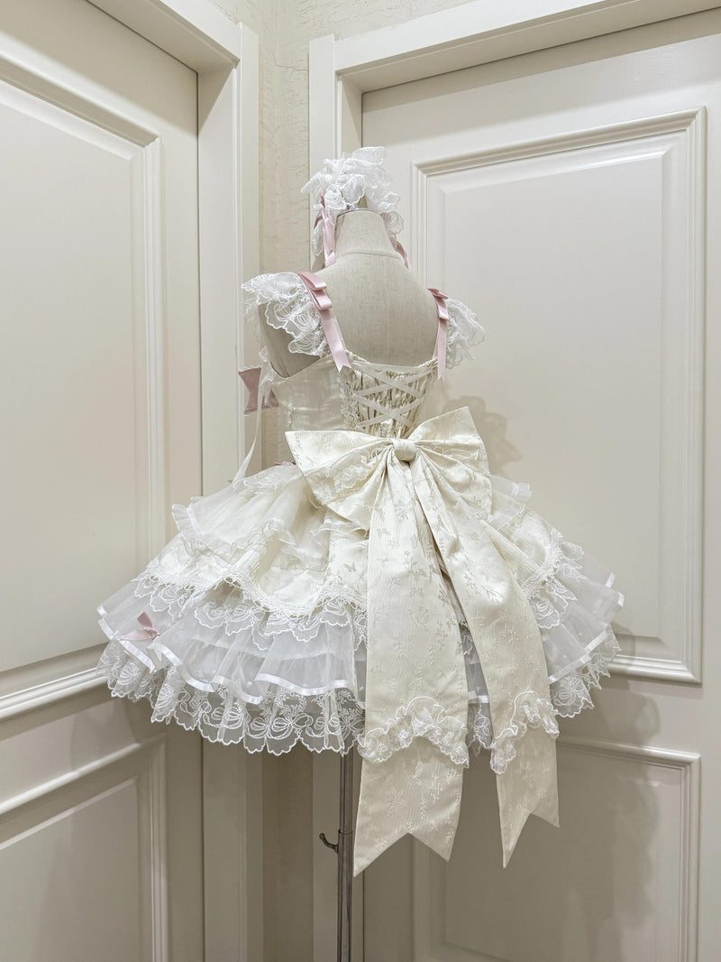 Sugar Girl - Fleeting Isle - Sweet Lolita Ballet Style Jumper Dress