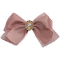 Pearl Bow Hair Clip Single Piece