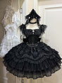 Black jsk Suspender / S