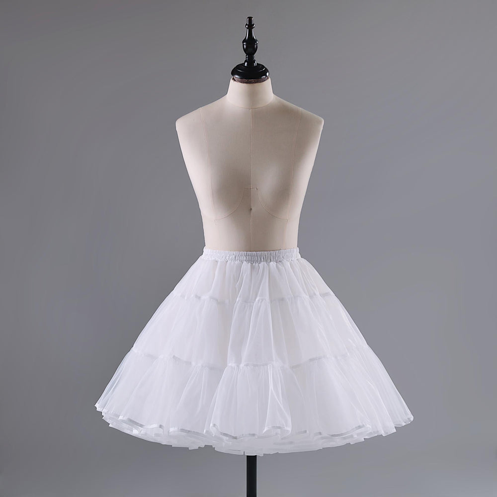Noloria - Noloria 48 cm (18.9") Medium-High - Volume Petticoat, Petal Edge Petticoat