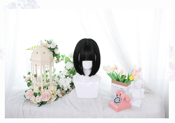 Dalao Home - Lolita 30cm Japanese BOBO JK Wig - Wig