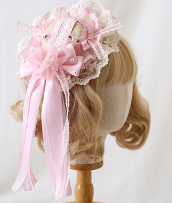 Xiaogui Mood Limited Pink Headwear