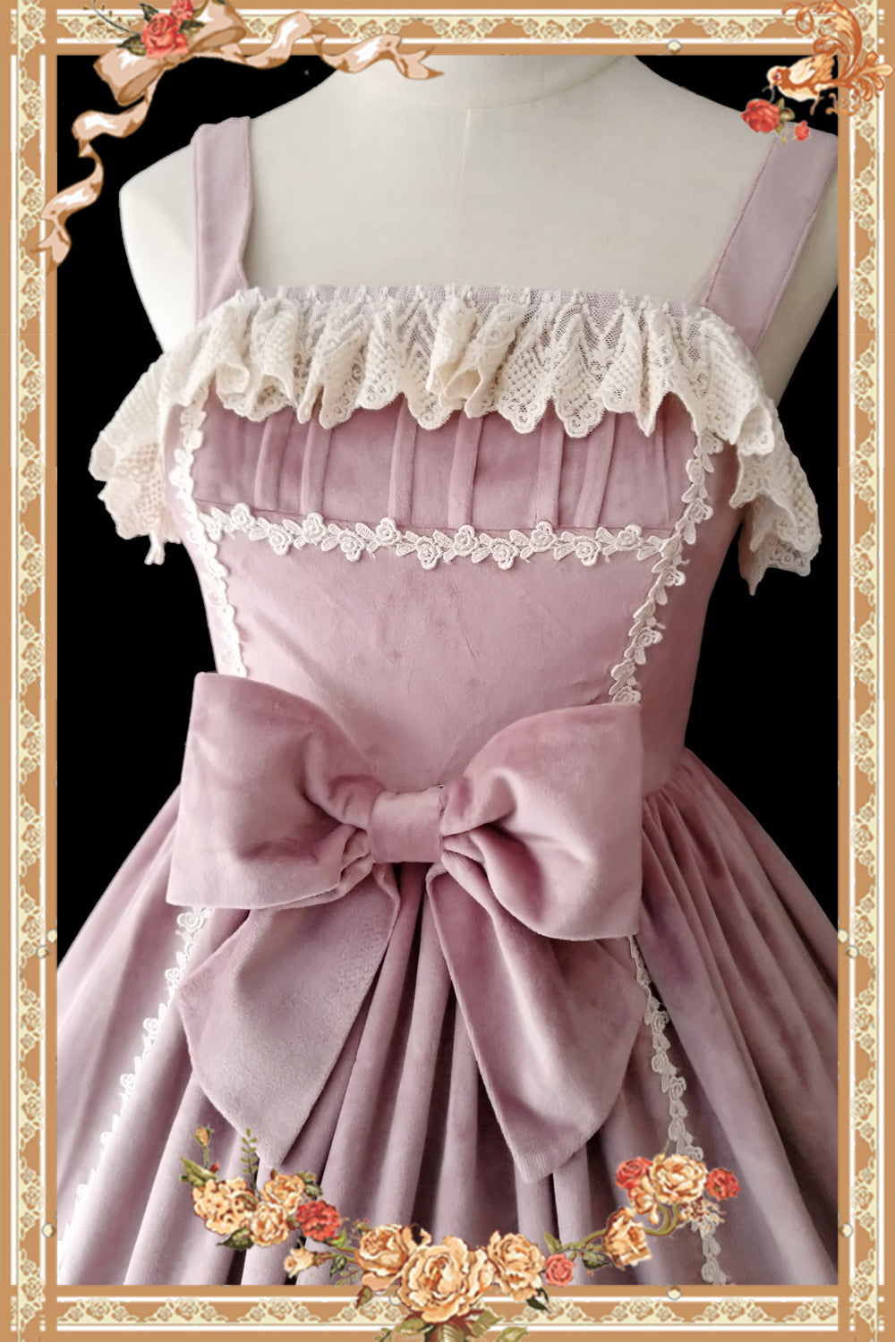 Infanta - Honey Sugar - Pure Velvet Lolita JSK Dress
