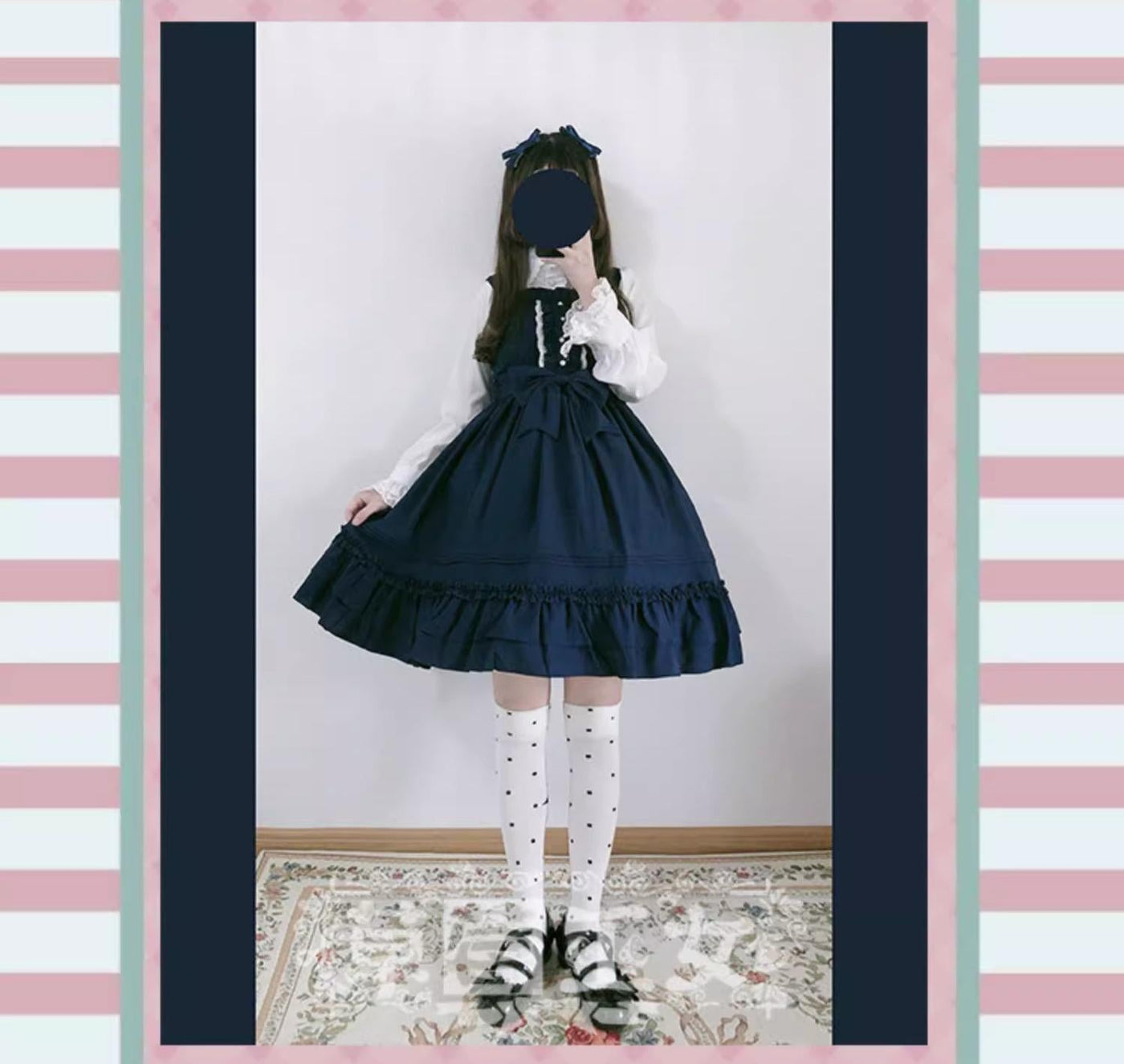Strawberry Witch - Sweet Lolita JSK Multicolored - Lolita Dress JSK Dress