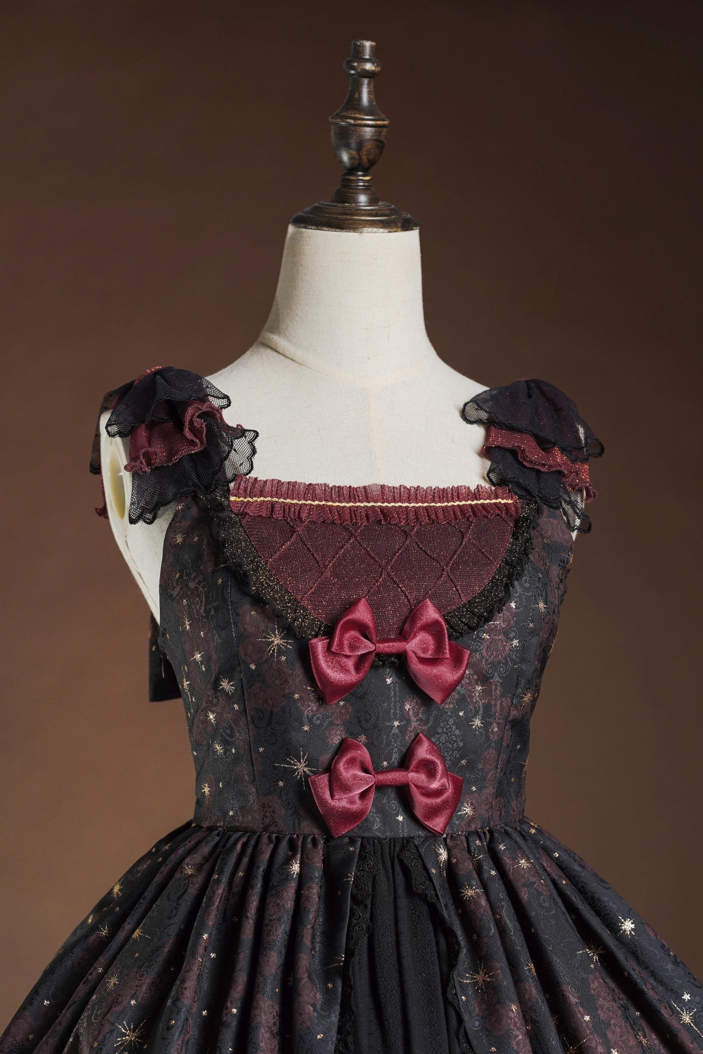 Strawberry Witch - Classic Lolita JSK Suit Gold Foil - Stamping Lolita Dress JSK Dress