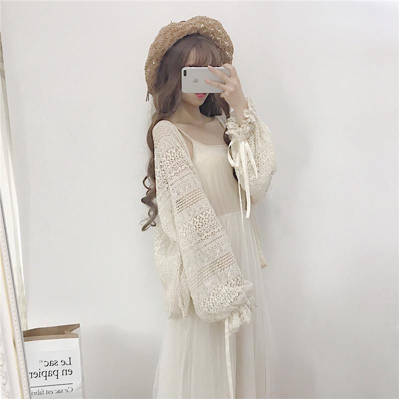 Sugar Girl - Daily Lolita Light Cardigan - Oversized Outwear Innerwear