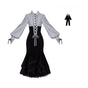 Meerjungfrauenkleid + Schleifenbrosche / S