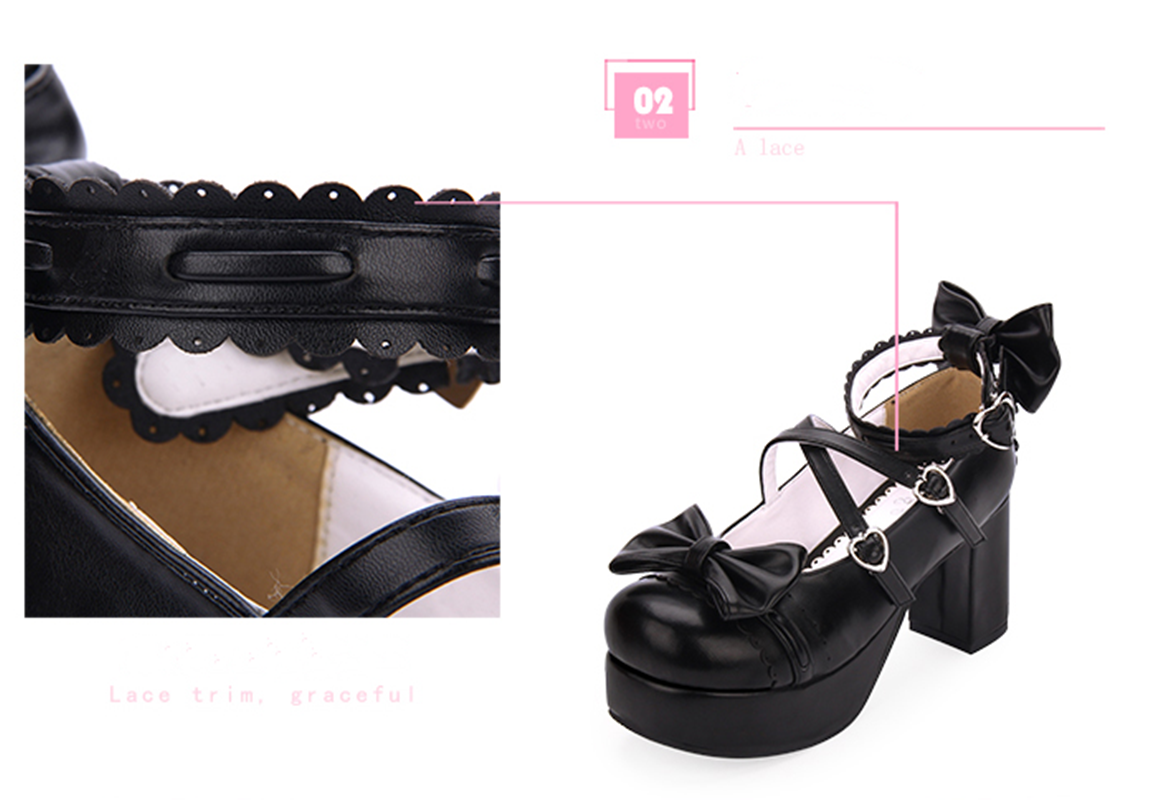 Angelic imprint - Sweet Lolita Heels Shoes Princess - Tea Party Low Cut Shoes Shoes