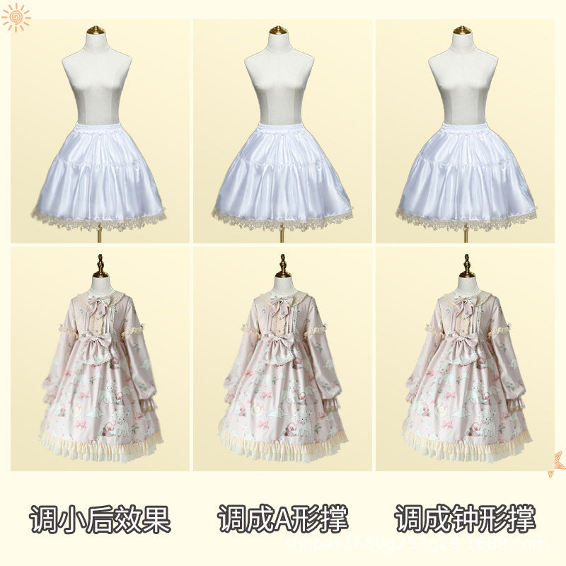Luxurious Silk Fishbone Petticoat – Adjustable