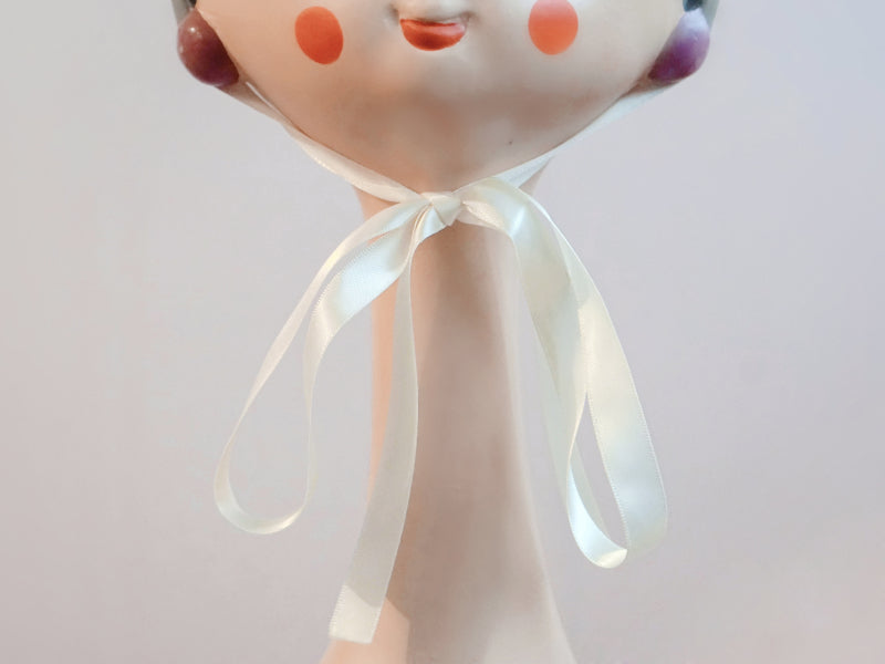 Original Handmade Bear Ear Bowknot Plush Headband Lolita Brown Japanese Korean Style