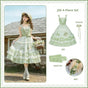 JSK 4-Piece Set (JSK + waist tie + brooch + BNT) / S