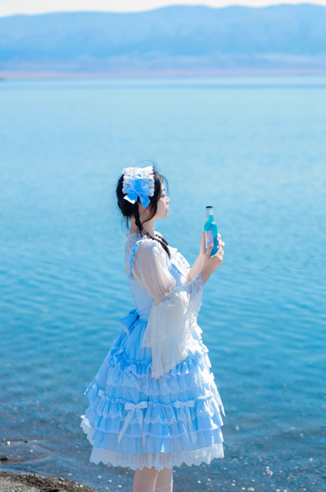 ZhiJinYuan- Love Notebook - Sweet Lolita Ancient Doll JSK