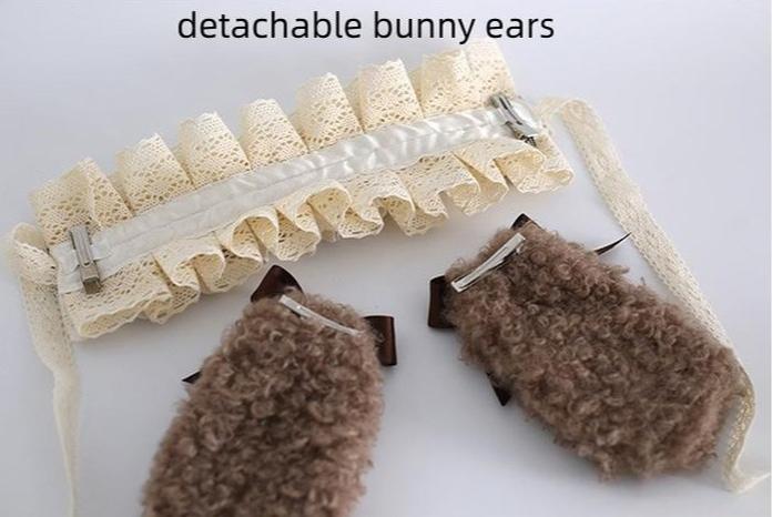 Xiaogui - Kawaii Lolita Headdress - Detachable Bear & Bunny Ears Headwear