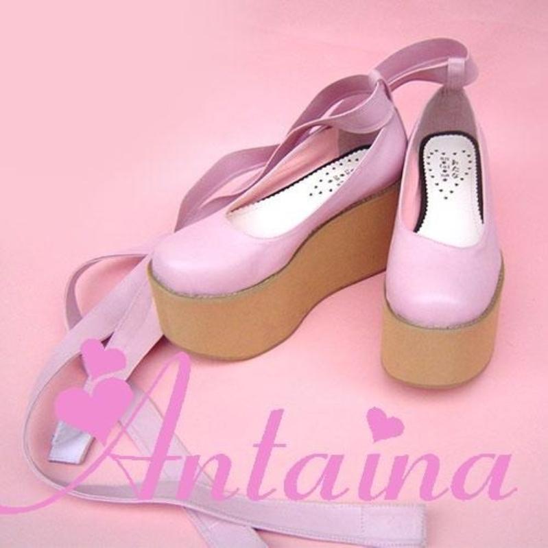Antaina - Wedding Lolita Platform Shoes - Bridal Shoes Multicolor Shoes