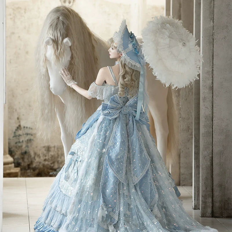 Snow Meow -  Wedding Japanese Style Sweet Princess Gown Daily Outfit