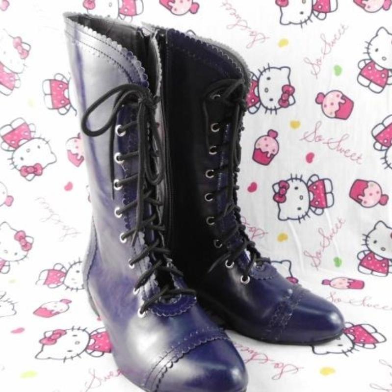 Antaina - Elegant Lolita Heel Boots Heel - Shoes Multicolor Shoes