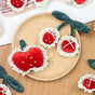 Cherry + Apple, 1 Piece / Brooch