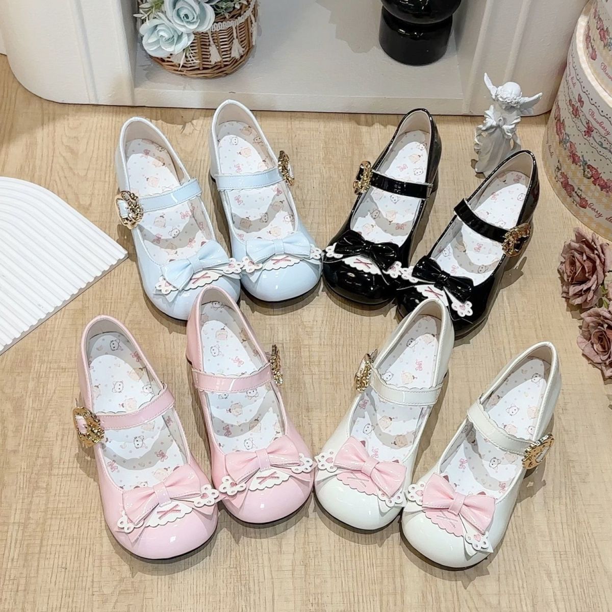 Meow Paw Party 3.0 | Kitty Toast Original Lolita Cat Claw Bow Sweet High-Heel Pumps
