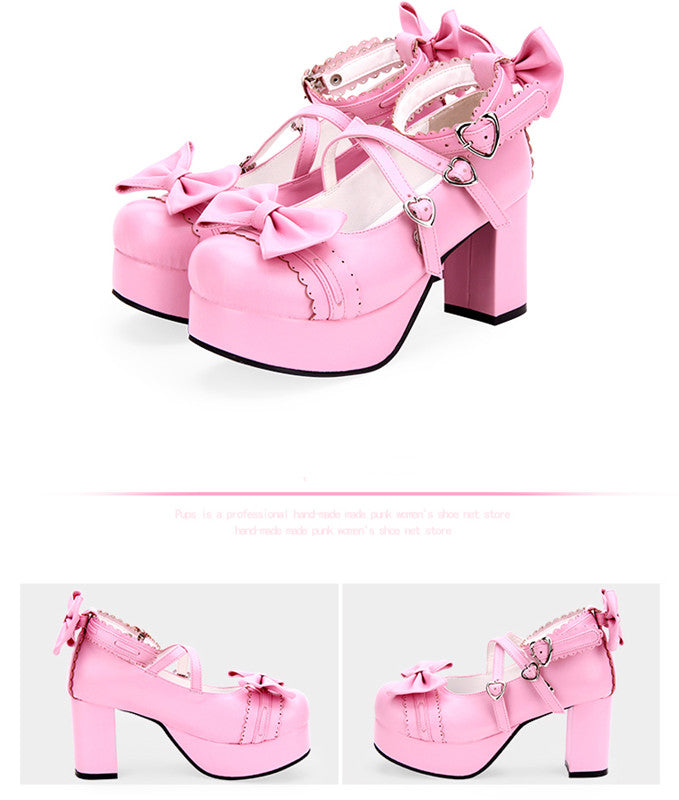 Angelic imprint - Sweet Lolita Heels Shoes Princess - Tea Party Low Cut Shoes Shoes