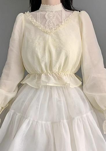 With PUJI - Love Poem - Classic Lolita Shawl 3-Color Versatile Spring Innerwear