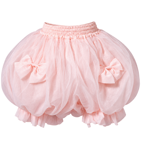 Cloud Puff Organza Lolita Bloomer Petticoat — front product cutout
