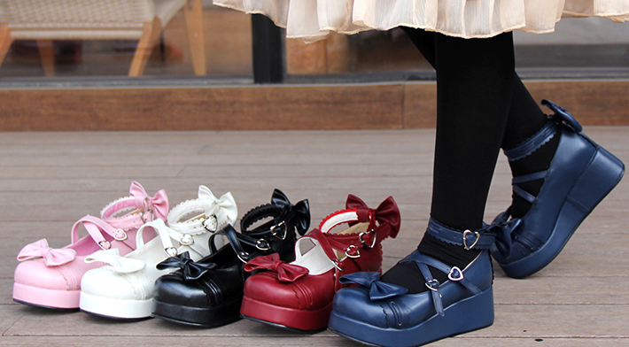 Angelic imprint - Sweet Lolita Platform Shoes - Shoes